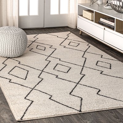 Black White Area Rugs Target, White And Black Area Rug