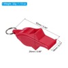Unique Bargains ABS Outdoor Referee Official Coach Whistle with Lanyard and Mouth Grip - 2 of 4