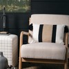 12"H Sullivans Stripe Bolster Tasseled Pillow  Multicolor - 3 of 4