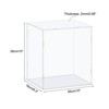 Unique Bargains Acrylic Assembly Dustproof Collectibles Showcase with lid - 2 of 3