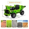 Ride On Dump Truck, 12V Ride On Car with Remote Control, Electric Dump Bed and Extra Shovel - 4 of 4