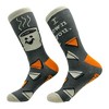 Crazy Dog T-Shirts Men's I Own You Coffee Socks Funny Caffeine Addict Novelty Footwear - image 2 of 4