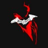 Girl's The Batman Artistic Red & White Graffiti T-Shirt - 2 of 4
