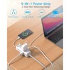 Itopfox Power Strip with 6 Outlets & 3 USB Ports (1 USB C), 5ft Extension Cord, Wall Mountable Surge Protector for Home Office Dorm Travel - 2 of 4