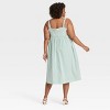 Women's Midi Empire Waist Dress - Ava & Viv™ - 2 of 3