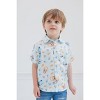 Bluey Hawaiian Button Down Dress Shirt Toddler to Big Kid - 3 of 4