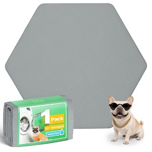 FXW Washable Pee Pads for Dogs, Puppy Pads with Super Absorbent, 1 Pack - 1 of 4