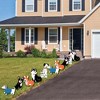 Big Dot of Happiness Pawty Like a Puppy - Lawn Decorations - Outdoor Dog Baby Shower or Birthday Party Yard Decorations - 10 Piece - 3 of 4