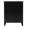 Elegant Lighting 24 Inch Wide Bathroom Storage Freestanding Cabinet In Black - 4 of 4