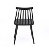 Kumasinova Farmhouse Spindle Back Dining Chairs Set of 2,Kitchen Chairs with Polypropylene Construction,Accent Chairs Set of 2 for Dining Room - 4 of 4