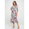 WEST K Women's Hadley Three Quarter Sleeve Full Wrap Dress - image 2 of 4