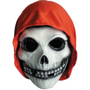 Trick or Treat Studios Misfits American Psycho Cover Red Hood Fiend Costume Mask - White - 1 of 1