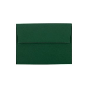 JAM Paper A6 Invitation Envelopes 4.75 x 6.5 Dark Green 3157346I - 1 of 4