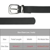 INSPIRE CHIC Women's Faux Leather Gold/Silver Buckle Belt 0.9" Waist Belts for Jeans Pants Dresses - 4 of 4