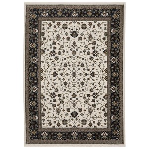 Oriental Weavers Vivian VI02B Ivory/ Navy Indoor Area Rug - 5'3" x 7'6" - 1 of 4