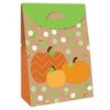 Big Dot of Happiness Pumpkin Patch - Fall, Halloween or Thanksgiving Gift Favor Bags - Party Goodie Boxes - Set of 12 - 3 of 4