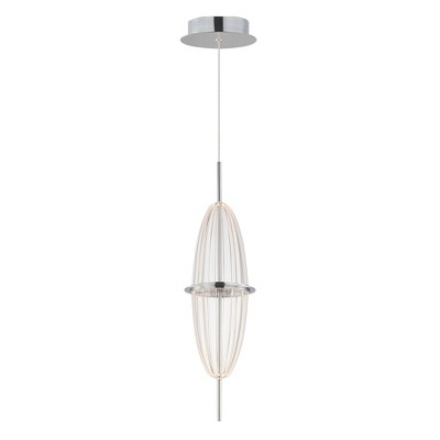 ET2 Lighting Quasar 1 - Light Pendant in  Polished Chrome