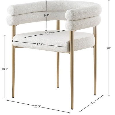 Meridian Furniture Brielle Dining Chair - Thumbnail 4