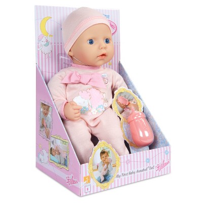 my first baby annabell i care for you