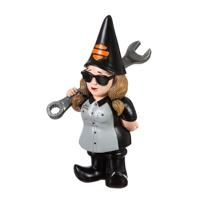 Evergreen Garden Gnome, HD, Mechanic Female