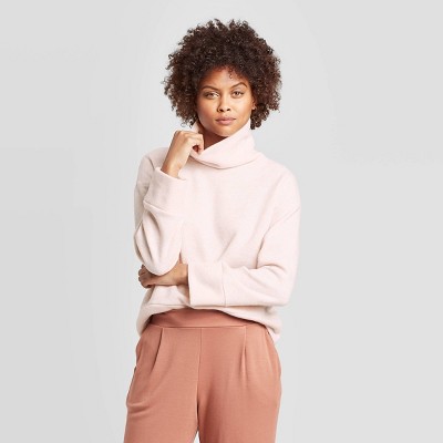 pink cozy pullover