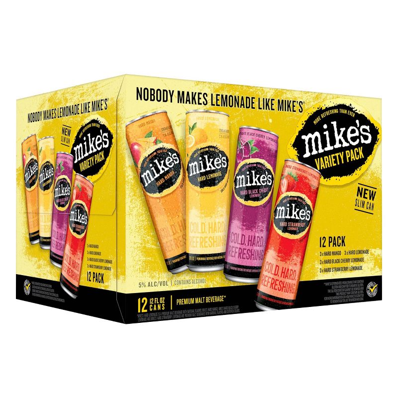 Mike&#39;s Hard Lemonade Variety Pack - 12pk/11.2 fl oz Cans, 4 of 5