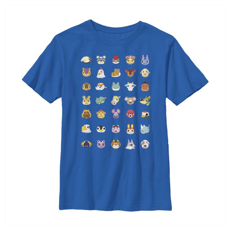 Boy's Nintendo Animal Crossing Favorite Lineup T-Shirt, 1 of 5