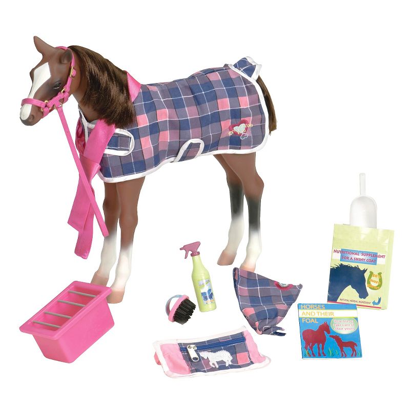 Our Generation Quarter Horse Foal Accessory Set for 18&#34; Dolls, 1 of 8