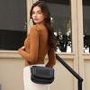 CLUCI Small Purses for Women Trendy,Vegan leather Shoulder Bag Crossbody Bags for Women With 2 Shoulder Straps - 2 of 3