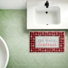 Stupell Industries Magic Of Christmas Red Plaid Printed Plush Bath Mat And Bath Rug, Design By Chad Barrett, 18"X30" - 4 of 4