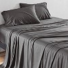 Sleepgram Viscose from Bamboo Bed Sheet Set w/2 Pillowcases - image 3 of 4