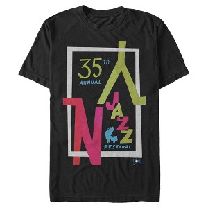 Men's Soul NY Jazz Festival Poster T-Shirt - 1 of 4