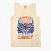 Simply Sage Market America Summer Of Liberty Distressed Garment Dyed Tank - 3 of 3