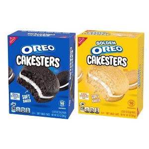 Oreo Cakesters Variety Pack (Original and Golden) - 1 of 4