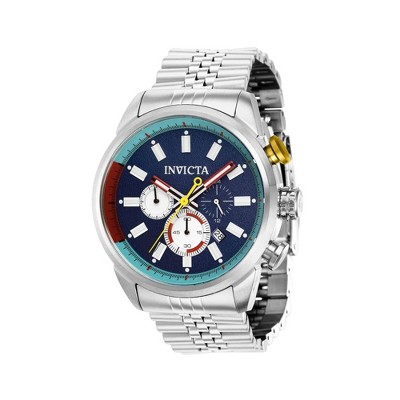 Invicta 39945 Men's Aviator Stainless Steel Bracelet Chrono Watch