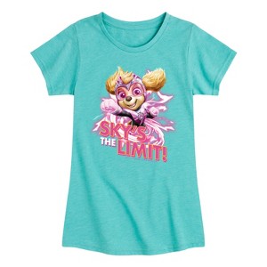 Girls' - Paw Patrol - Skys The Limit Fitted Short Sleeve Graphic T-Shirt - 1 of 4