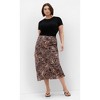Women's Plus Size Kyra Print Skirt - snake print | CITY CHIC - 2 of 4
