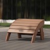 Lifetime Adirondack Ottoman, Brown (60245) - 2 of 4