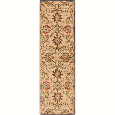 Mark & Day Eckville 2'6"x8' Runner Tufted Indoor Area Rugs Ivory