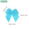 Unique Bargains Polyester Checkered Mini Satin Craft Ribbon Bow 1x1 Inch 200 Pcs - 3 of 4