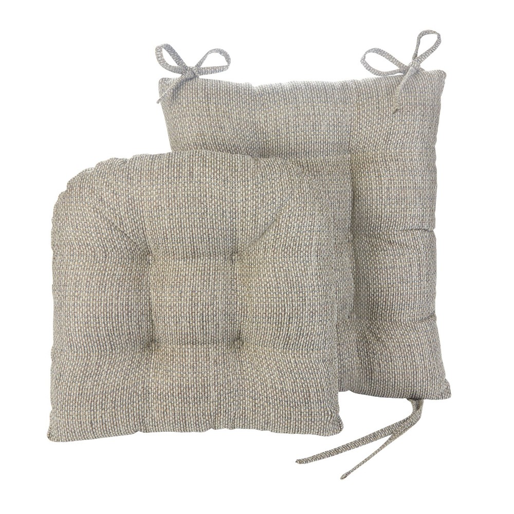 Photos - Pillow Gripper Tyson XL Rocking Chair Seat and Back Cushion Set - Natural