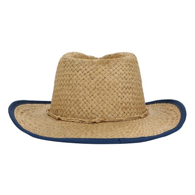 Corona Patch Straw Cowboy Hat - image 2
