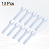 Unique Bargains Galvanized Iron Automotive Repair Furniture Assembly Metric Small Open-End Wrenches 10 Pcs - 3 of 4