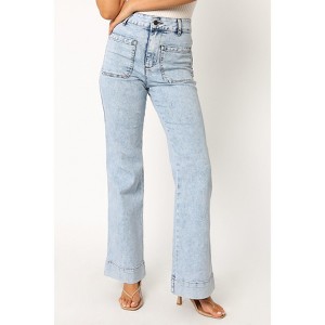 Petal and Pup Womens Nico Wide Leg Jean - 1 of 4