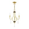 Livex Lighting Glendale 3 - Light Chandelier in  Polished Brass - 2 of 4