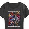 Women's - Marvel - Heros Vs Villains Short Sleeve Graphic T-Shirt - 2 of 4