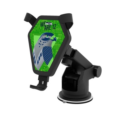 Keyscaper Seattle Seahawks 2024 Edition 10-Watt Wireless Car Charger