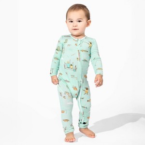 Bellabu Bear Baby Fishing Bamboo Convertible Footie - 1 of 4