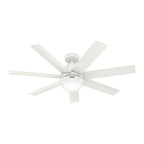 Hunter Fan 52" Brazos Energy Star Damp Rated Ceiling Fan with LED Light Kit and Handheld Remote - image 1 of 4