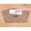 REGALWOVEN Soft Faux Leather Waterproof Wrinkle-resistant Non-slip Place Mat 6 Pcs - 3 of 4